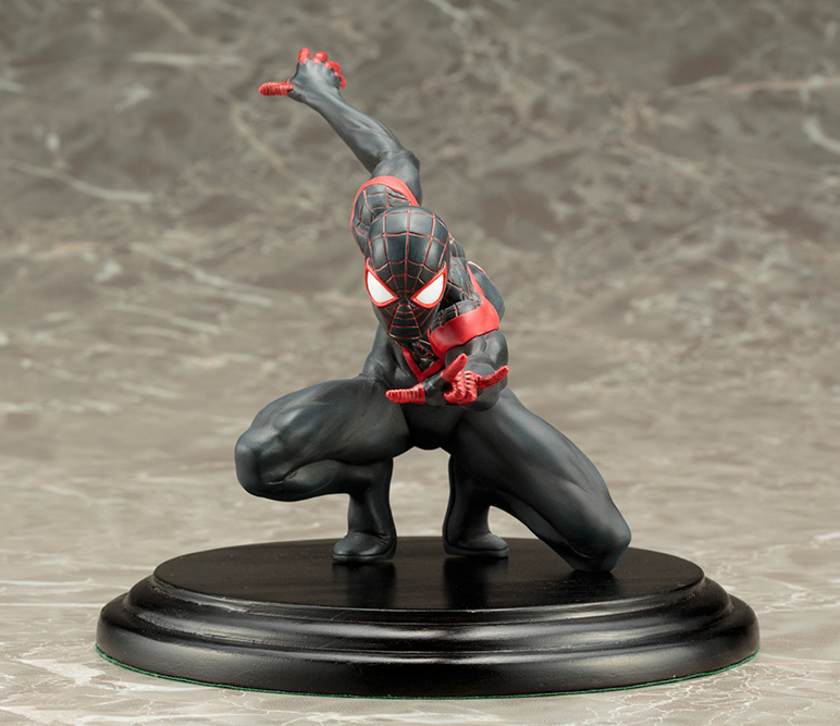 Marvel Now ArtFX+ Ultimate Spider-Man (Miles Morales) Statue Gallery Image 3