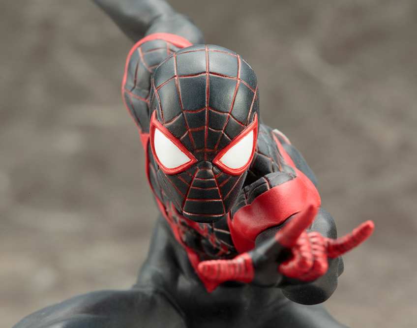 Marvel Now ArtFX+ Ultimate Spider-Man (Miles Morales) Statue Gallery Image 13