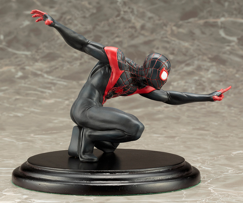 Marvel Now ArtFX+ Ultimate Spider-Man (Miles Morales) Statue Gallery Image 9
