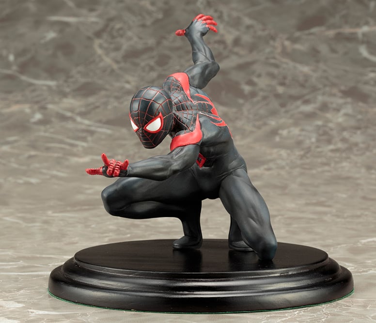 Marvel Now ArtFX+ Ultimate Spider-Man (Miles Morales) Statue Gallery Image 4