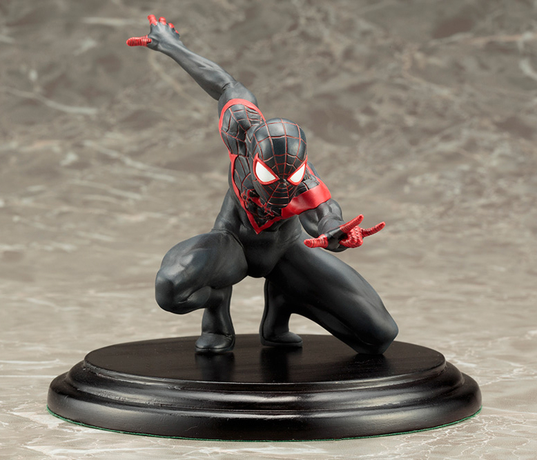 Marvel Now ArtFX+ Ultimate Spider-Man (Miles Morales) Statue Gallery Image 11