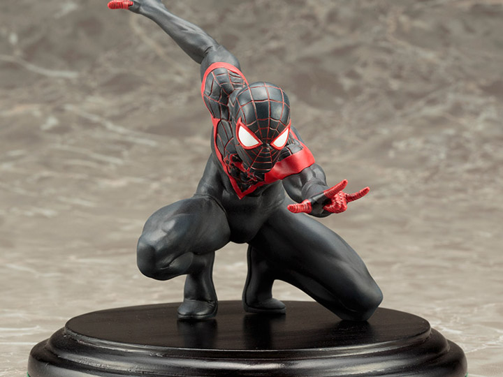 Marvel Now ArtFX+ Ultimate Spider-Man (Miles Morales) Statue Gallery Image 1
