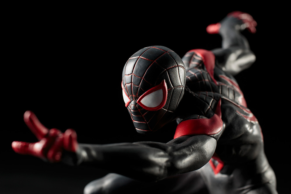 Marvel Now ArtFX+ Ultimate Spider-Man (Miles Morales) Statue Gallery Image 14