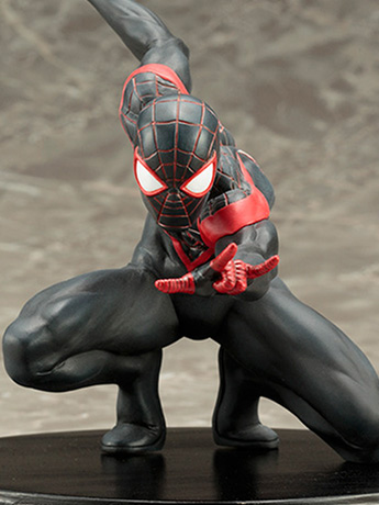 Marvel Now ArtFX+ Ultimate Spider-Man (Miles Morales) Statue Gallery Image 2