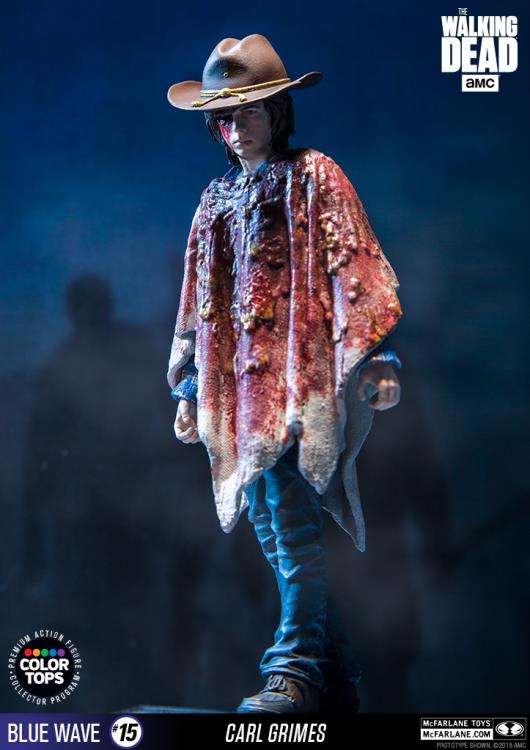 The Walking Dead TV Series Color Tops Collector Edition Red Wave #15 Carl Grimes Gallery Image 13
