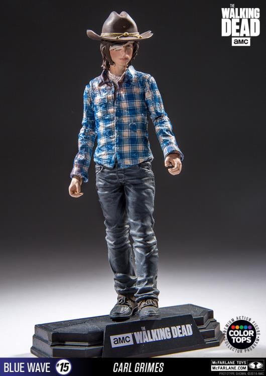 The Walking Dead TV Series Color Tops Collector Edition Red Wave #15 Carl Grimes Gallery Image 4