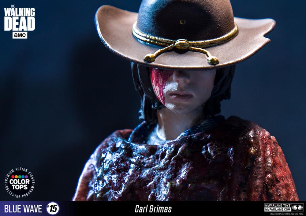 The Walking Dead TV Series Color Tops Collector Edition Red Wave #15 Carl Grimes Gallery Image 11