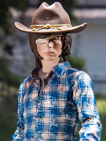 The Walking Dead TV Series Color Tops Collector Edition Red Wave #15 Carl Grimes Gallery Image 2