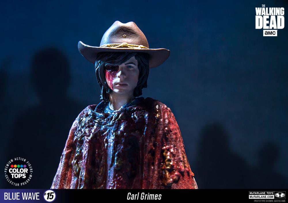 The Walking Dead TV Series Color Tops Collector Edition Red Wave #15 Carl Grimes Gallery Image 10