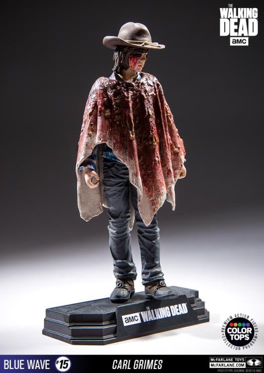 The Walking Dead TV Series Color Tops Collector Edition Red Wave #15 Carl Grimes Gallery Image 7