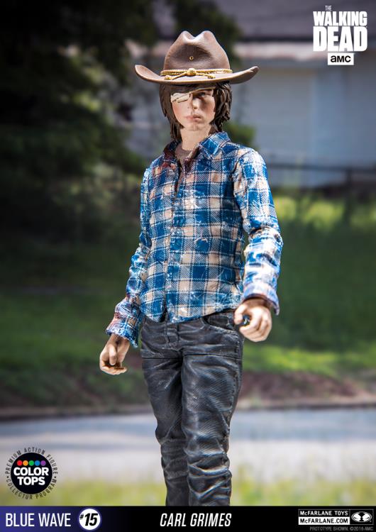 The Walking Dead TV Series Color Tops Collector Edition Red Wave #15 Carl Grimes Gallery Image 12