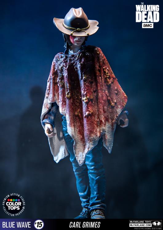 The Walking Dead TV Series Color Tops Collector Edition Red Wave #15 Carl Grimes Gallery Image 9