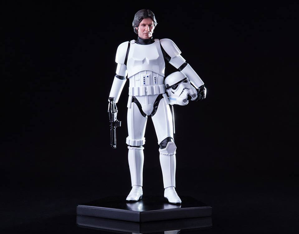 Star Wars Han Solo Stormtrooper (A New Hope) 1/10 Art Scale Statue Gallery Image 2