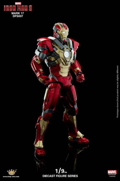 Iron Man 3: 1/9 Scale Iron Man Mark XVII Heartbreaker Armor Figure Gallery Image 6