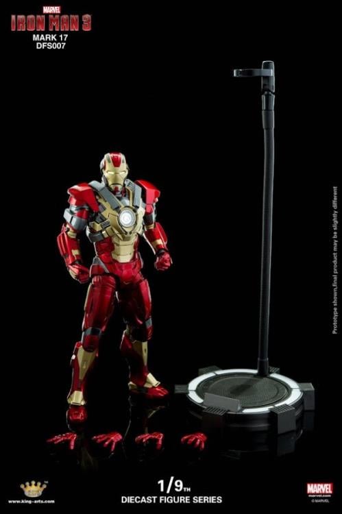 Iron Man 3: 1/9 Scale Iron Man Mark XVII Heartbreaker Armor Figure
