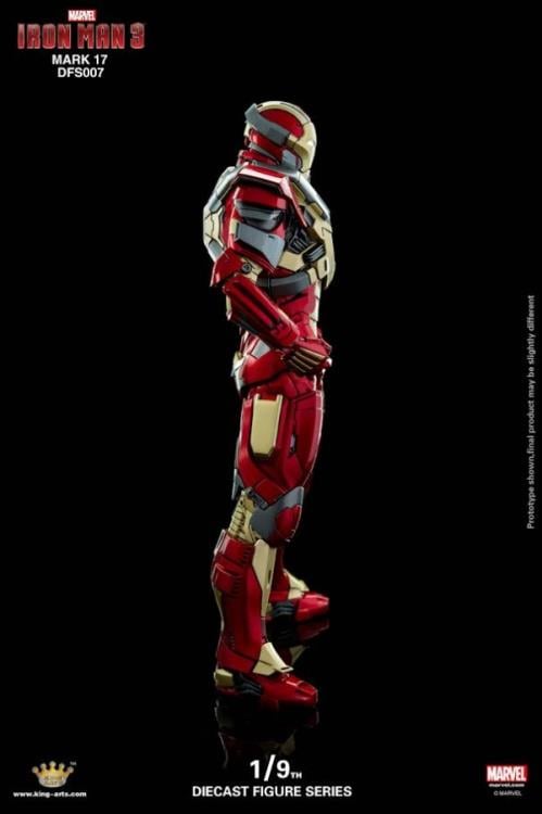 Iron Man 3: 1/9 Scale Iron Man Mark XVII Heartbreaker Armor Figure Gallery Image 9