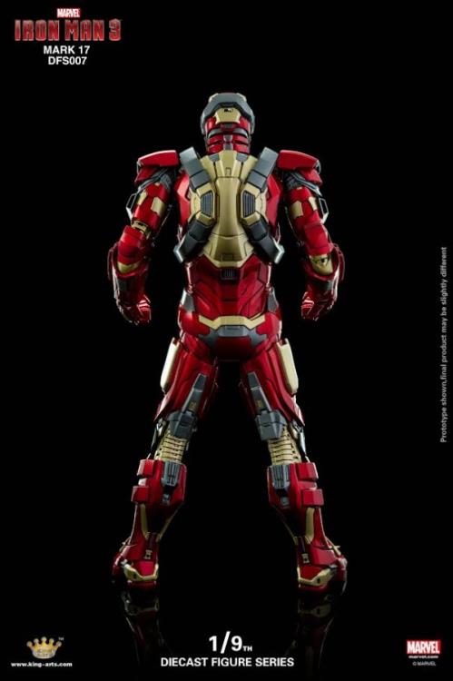 Iron Man 3: 1/9 Scale Iron Man Mark XVII Heartbreaker Armor Figure Gallery Image 4