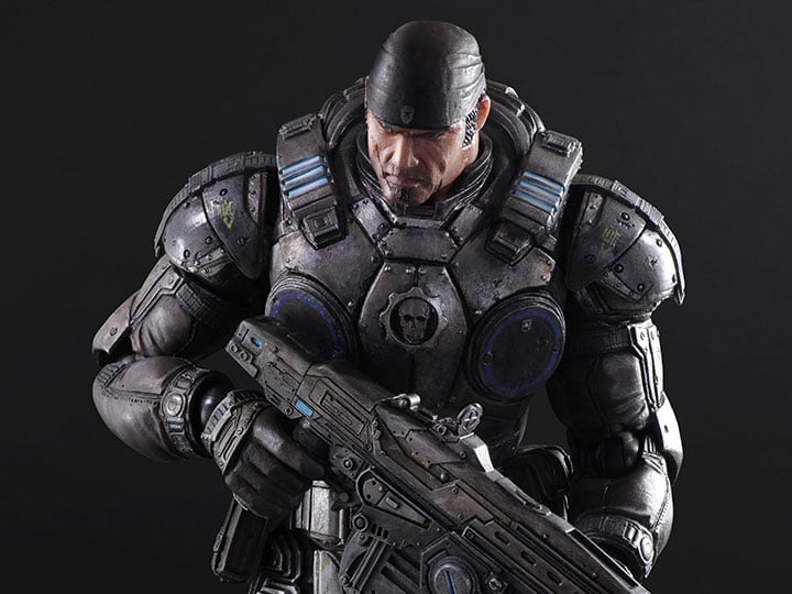 Gears of War Play Arts Kai Marcus Fenix Gallery Image 1