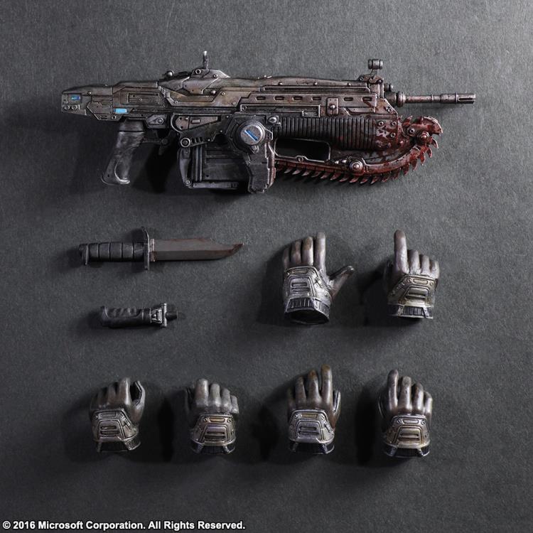 Gears of War Play Arts Kai Marcus Fenix Gallery Image 10