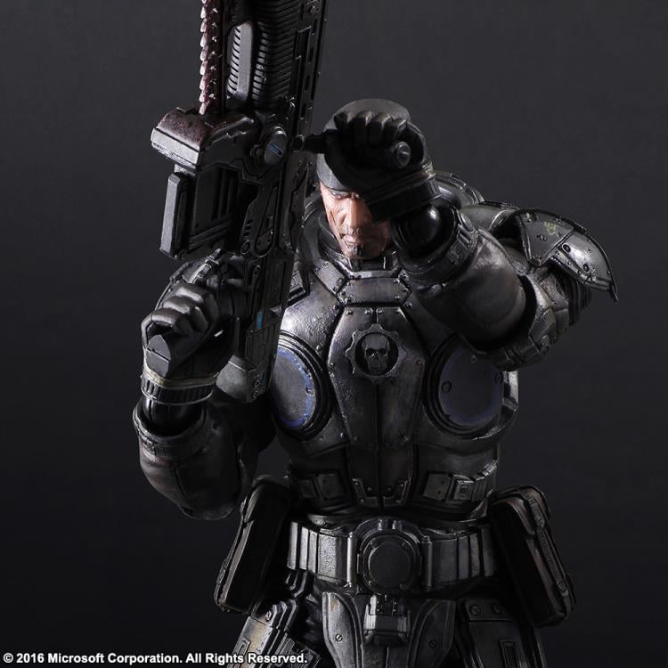 Gears of War Play Arts Kai Marcus Fenix Gallery Image 7
