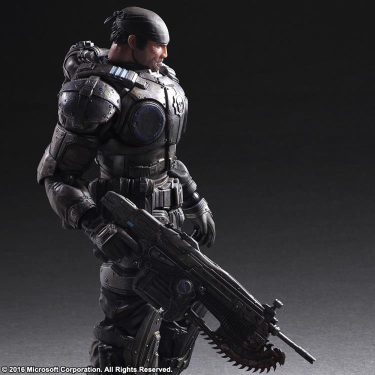 Gears of War Play Arts Kai Marcus Fenix Gallery Image 6