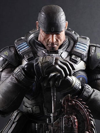 Gears of War Play Arts Kai Marcus Fenix Gallery Image 2