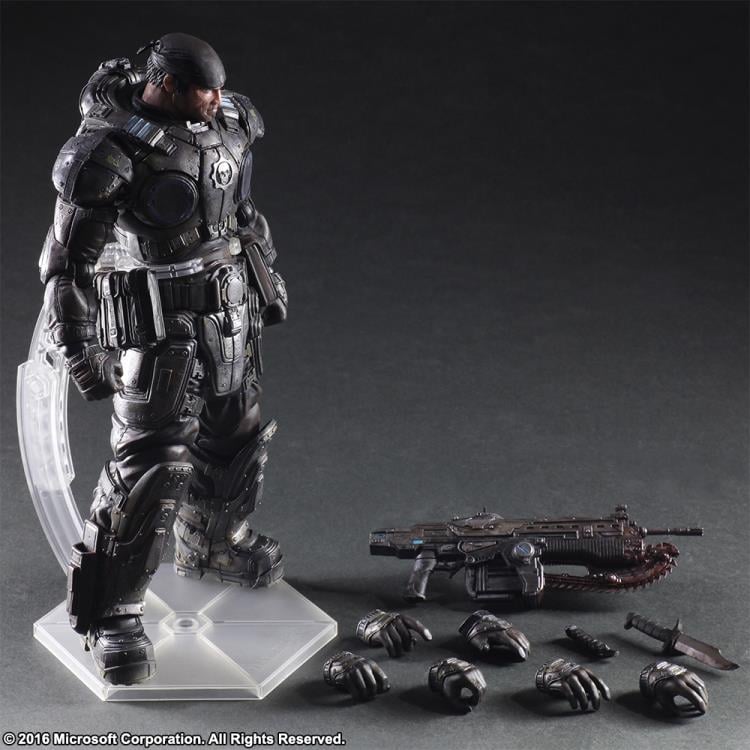Gears of War Play Arts Kai Marcus Fenix Gallery Image 11