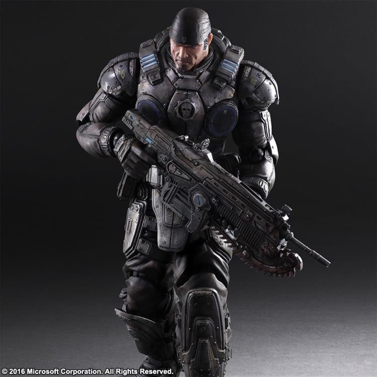 Gears of War Play Arts Kai Marcus Fenix Gallery Image 5