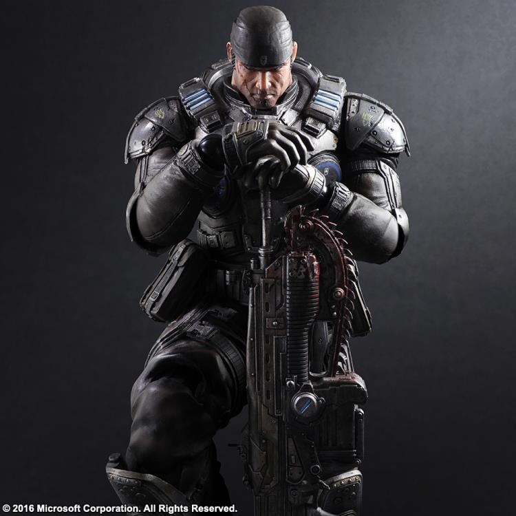 Gears of War Play Arts Kai Marcus Fenix Gallery Image 9
