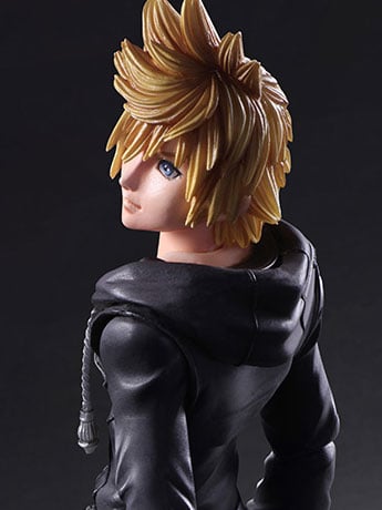 Kingdom Hearts Play Arts Kai Roxas (Organization XIII Version) Gallery Image 2