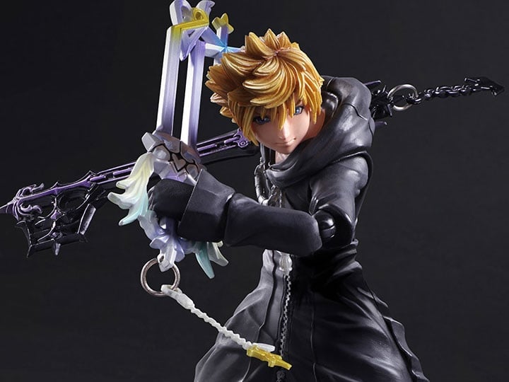 Kingdom Hearts Play Arts Kai Roxas (Organization XIII Version) Gallery Image 1