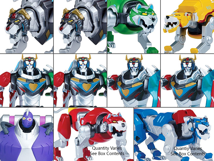 Voltron: Legendary Defender 5" Basic Figure - Case of 12 Gallery Image 1