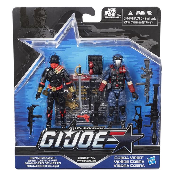 G.I. Joe 50th Anniversary Wave 4 Versus Two Pack Case of 5 BBTS Exclusive Gallery Image 6