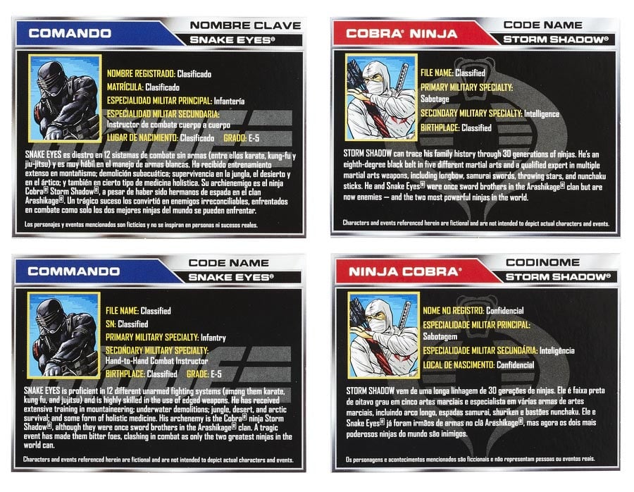 G.I. Joe 50th Anniversary Wave 4 Versus Two Pack Case of 5 BBTS Exclusive Gallery Image 11