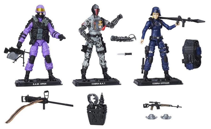 G.I. Joe 50th Anniversary Wave 1 Squad Three Pack Set of 2 BBTS Exclusive Gallery Image 3