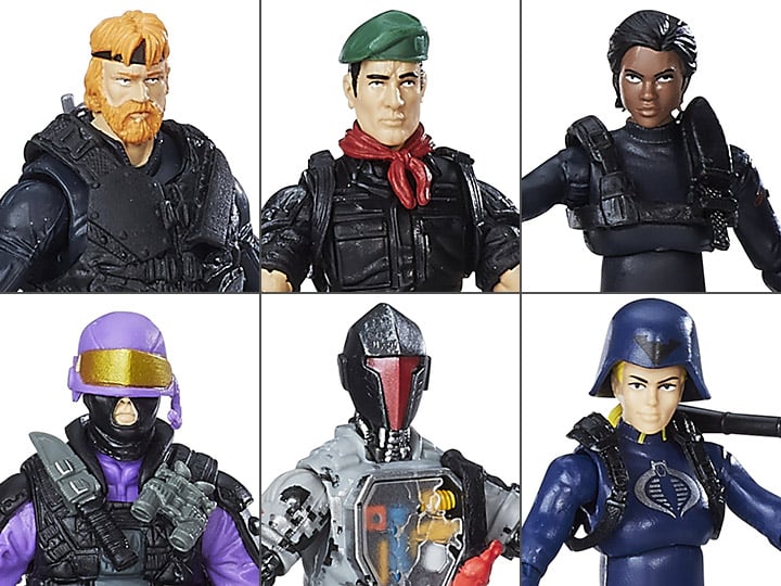 G.I. Joe 50th Anniversary Wave 1 Squad Three Pack Set of 2 BBTS Exclusive Gallery Image 1