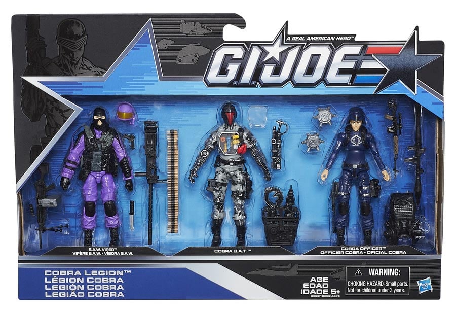 G.I. Joe 50th Anniversary Wave 1 Squad Three Pack Set of 2 BBTS Exclusive Gallery Image 4