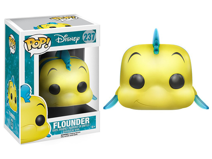 Pop! Disney: The Little Mermaid - Flounder Gallery Image 1