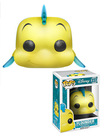 Pop! Disney: The Little Mermaid - Flounder Gallery Image 2