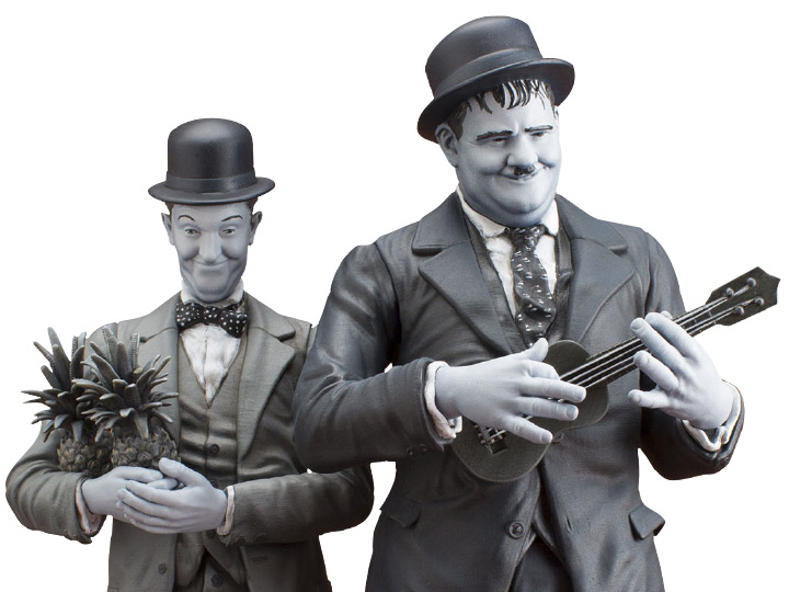 Laurel & Hardy Honolulu Baby Statue Gallery Image 1