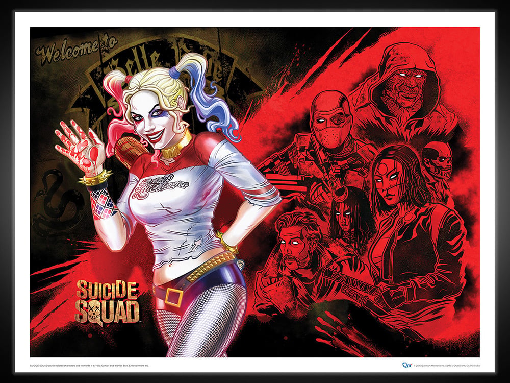 Suicide Squad Art Print - Harley's Heroes Gallery Image 1