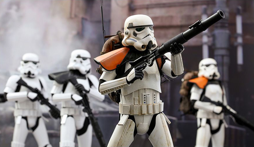 Rogue One: A Star Wars Story MMS392 Stormtrooper Jedha Patrol (TK-14057) 1/6th Scale Collectible Figure Gallery Image 8