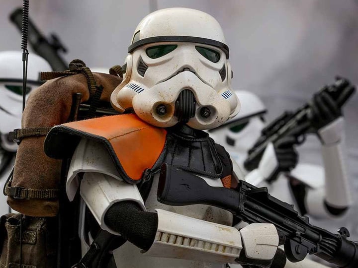 Rogue One: A Star Wars Story MMS392 Stormtrooper Jedha Patrol (TK-14057) 1/6th Scale Collectible Figure Gallery Image 1