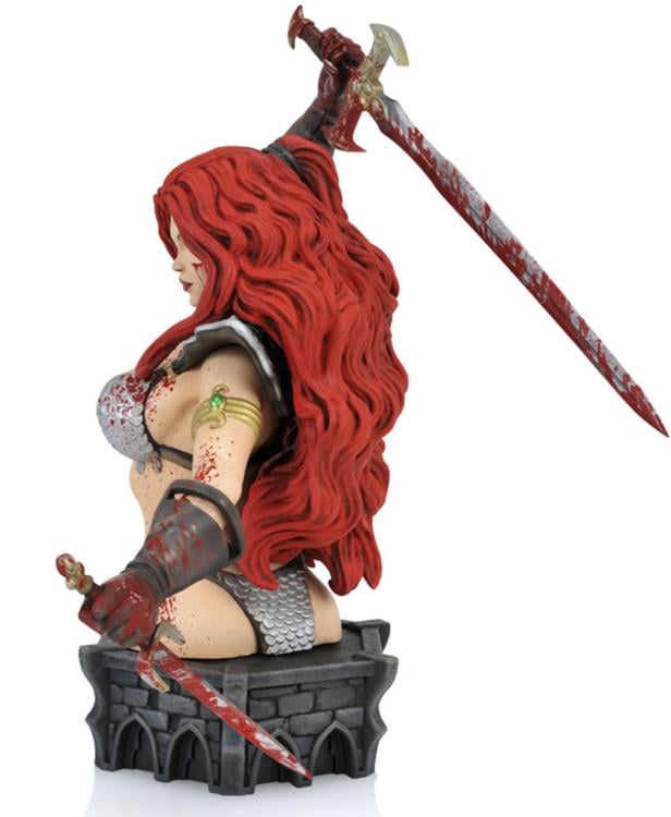 Women of Dynamite Bust - Red Sonja (Arthur Adams) Bloody Limited Edition Gallery Image 3