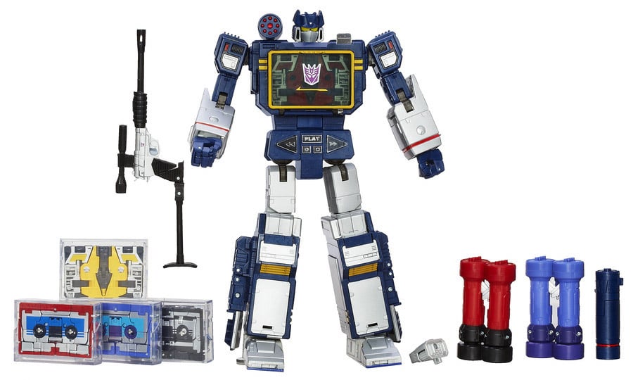 Transformers Masterpiece Soundwave (With 5 Cassettes) Gallery Image 3