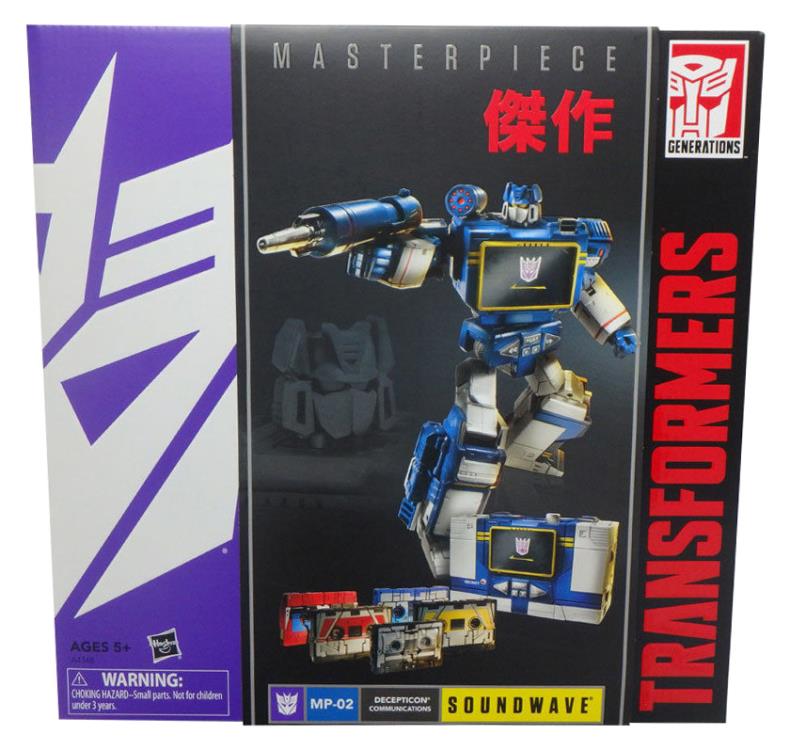 Transformers Masterpiece Soundwave (With 5 Cassettes) Gallery Image 4