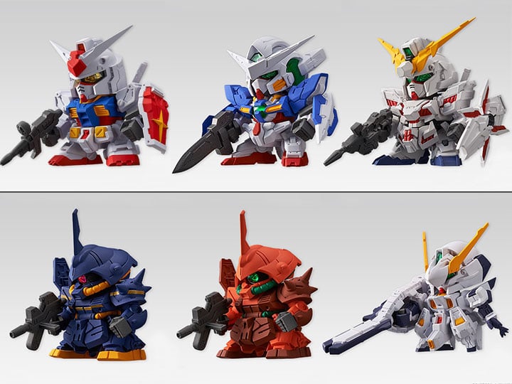 Gundam FW SD Gundam Neo Box of 10 Figures Gallery Image 1