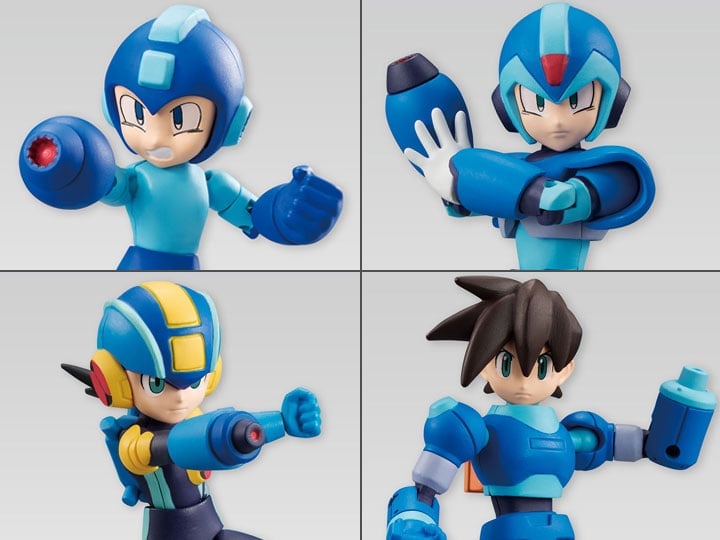 Mega Man 66Action Box of 10 Trading Figures Gallery Image 1