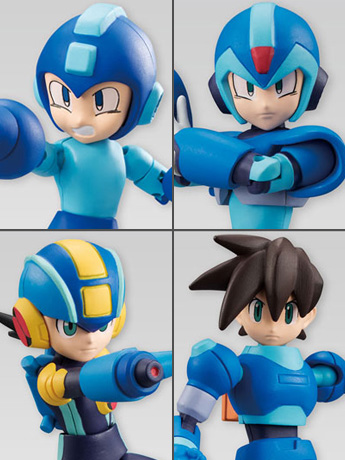 Mega Man 66Action Box of 10 Trading Figures Gallery Image 2