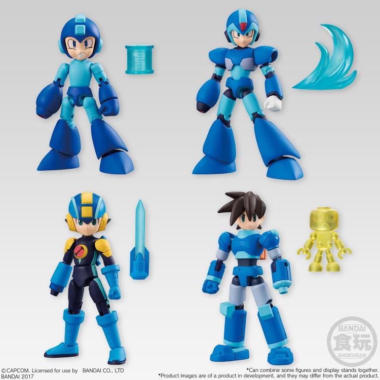 Mega Man 66Action Box of 10 Trading Figures Gallery Image 3